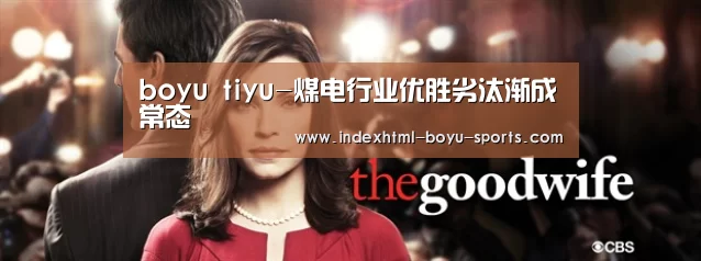 boyu tiyu-煤电行业优胜劣汰渐成常态(图3) 博鱼体育